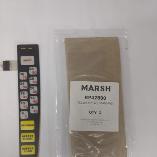 RP42800  TD2100 KEYPAD, STANDARD