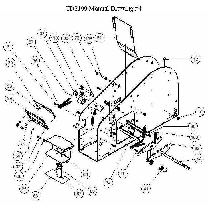 RP42977 Thermostat Assy TD2100